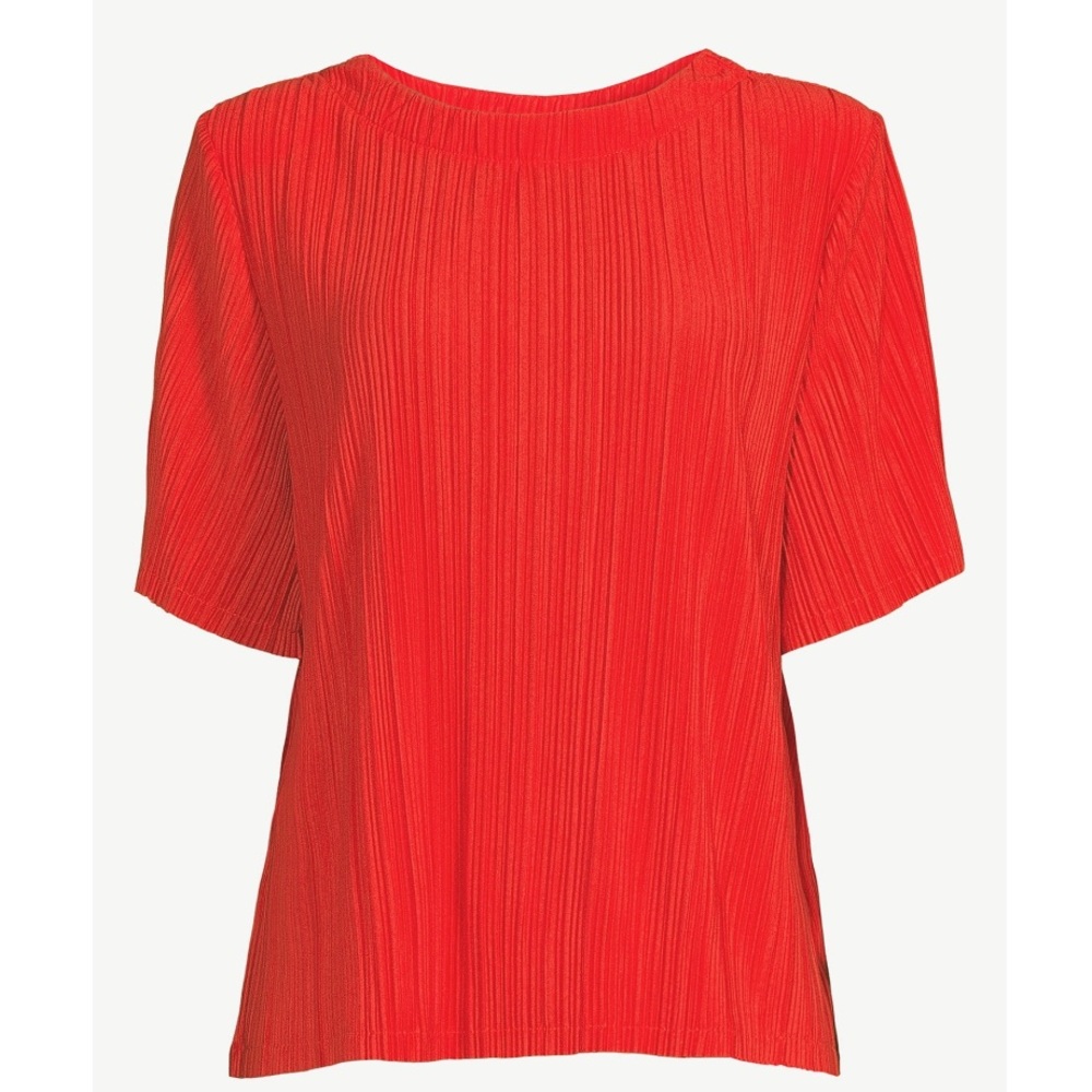 🆕 Crinkle Knit Short Sleeves Tee Sz L (Checkout my closet for matching …